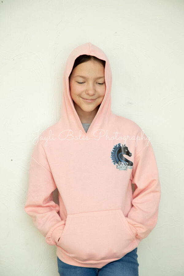 OES PTO Hot Pink Kid Hoodie